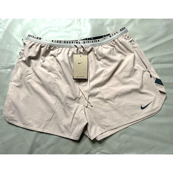 Nike Men XL Dry ADV Run Division 4" Brief-Lined Running Shorts Stone DV9291-292 - Picture 4 of 12